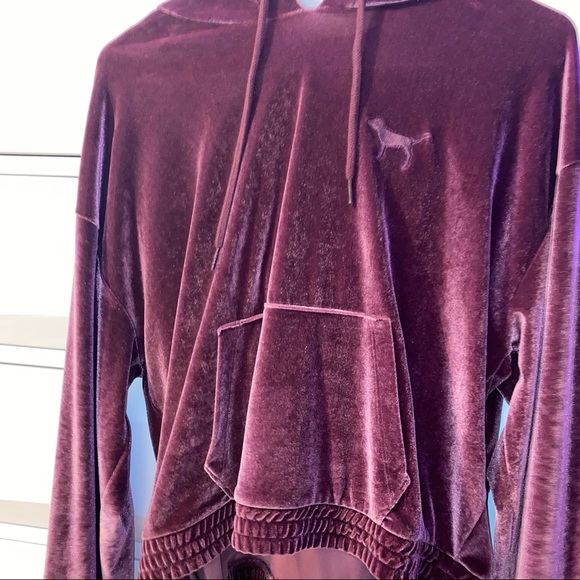 Velvet Victoria Secret’s Pink Hoodie - Picture 2 of 5